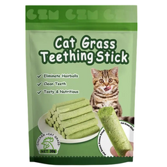 Cat Grass Teething Sticks Pack Of 6 - 30G