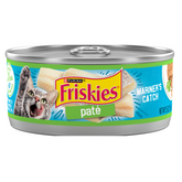 Friskies Pate Mariner's Catch Adult And Kittens Wet Cat Food - 156gm