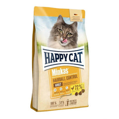 Happy Cat Hairball Control Dry Food For Adult Cats - 1.5kg