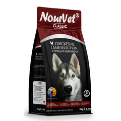 Nourvet Adult Dog Food With Chicken & Lamb - 2kg