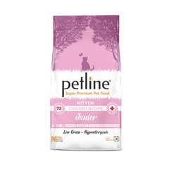 Petline Kitten Low Grain Dry Food With Chicken - 400G