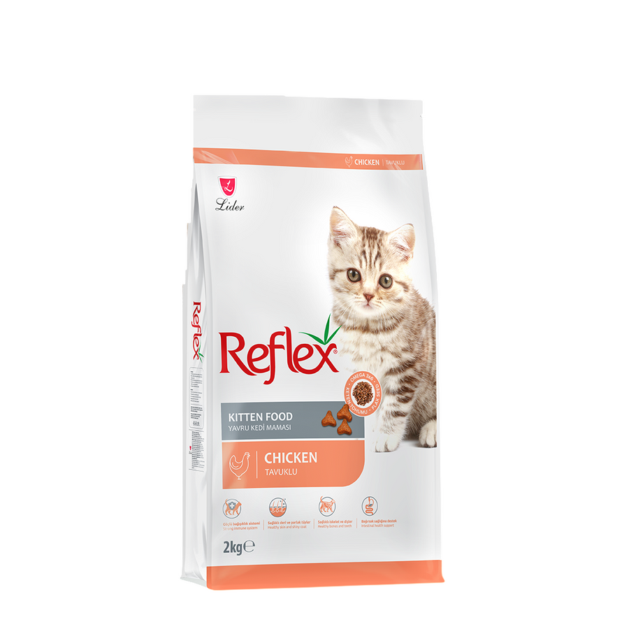 Reflex Kitten Dry Food With Chicke - 2kg