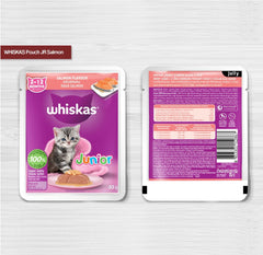 WhiskasSalmonJellyKittenJunior2-12M_28x80gm