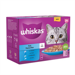 Whiskas 7+ Fish Favourites wet food