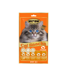 Wimow Creamy Treats For Cats & Kittens With Chicken Flavor - 5 sticks Pack