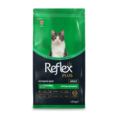 Reflex Plus With Chicken Dry Food For Adult Cats - 1.5kg