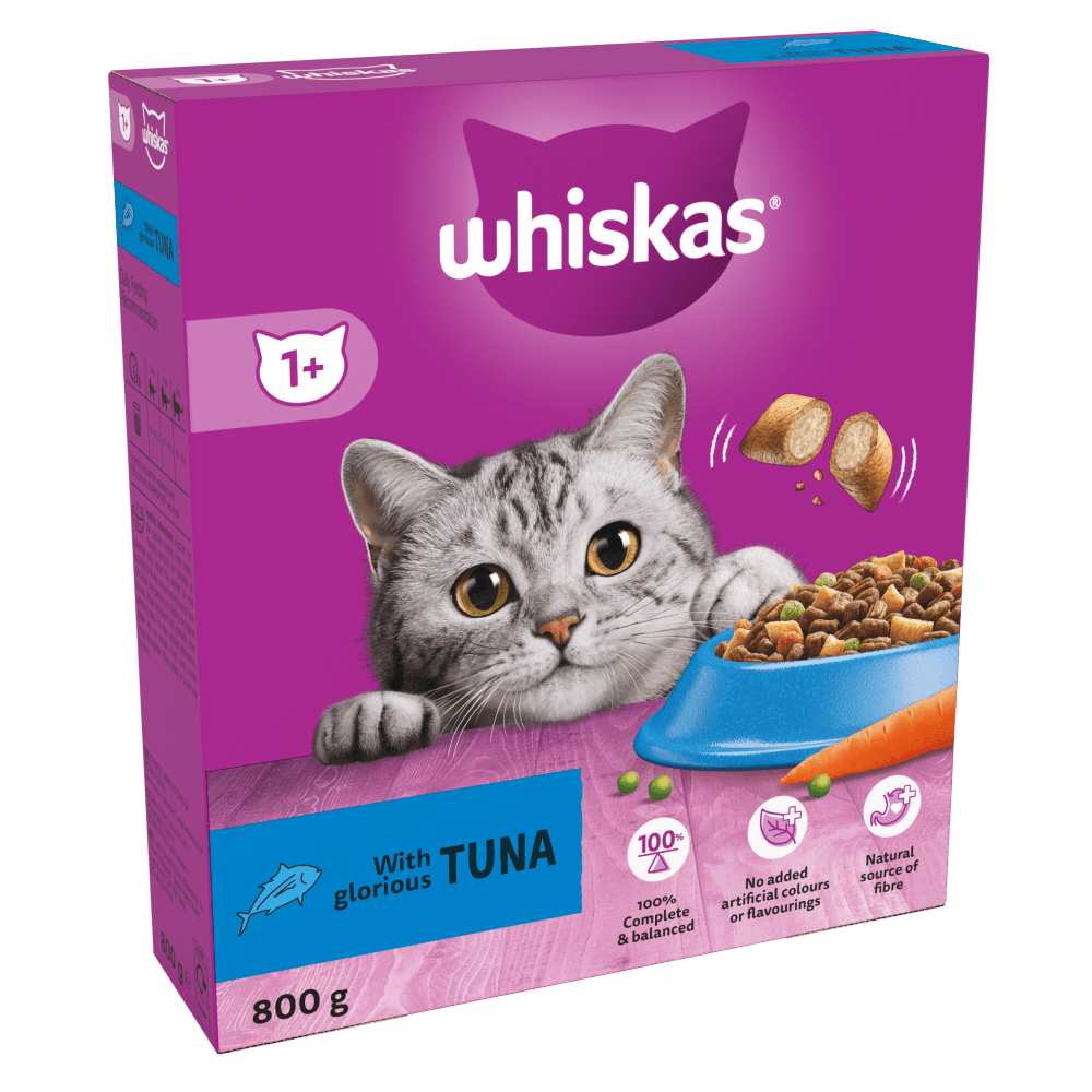 whiskas dry food tuna