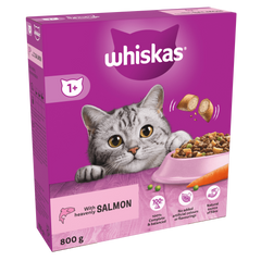 whiskas dry food salmon