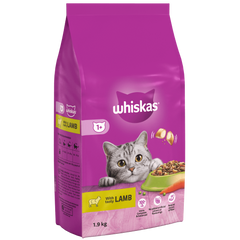 whiskas dry food lamb