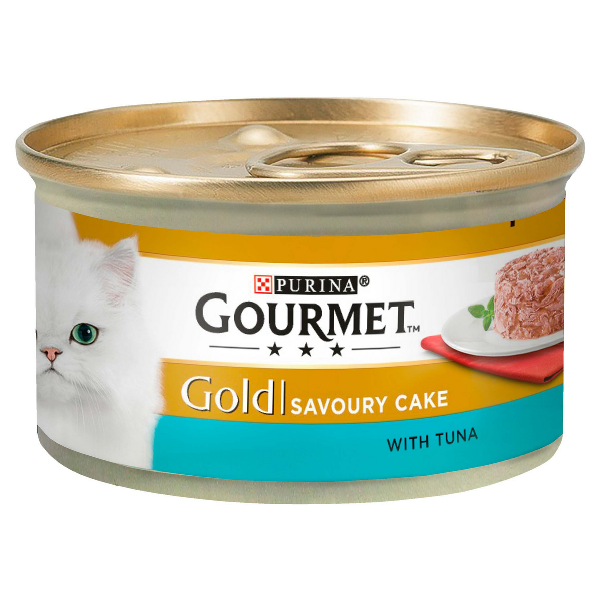 gourmet cat food tuna