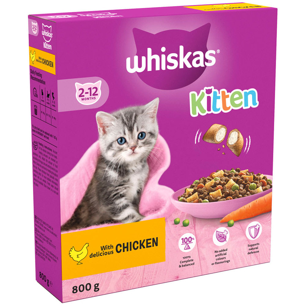 whiskas kitten dry food