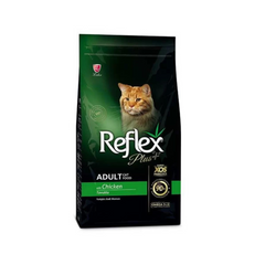 Reflex Plus With Chicken Dry Food For Adult Cats - 15kg