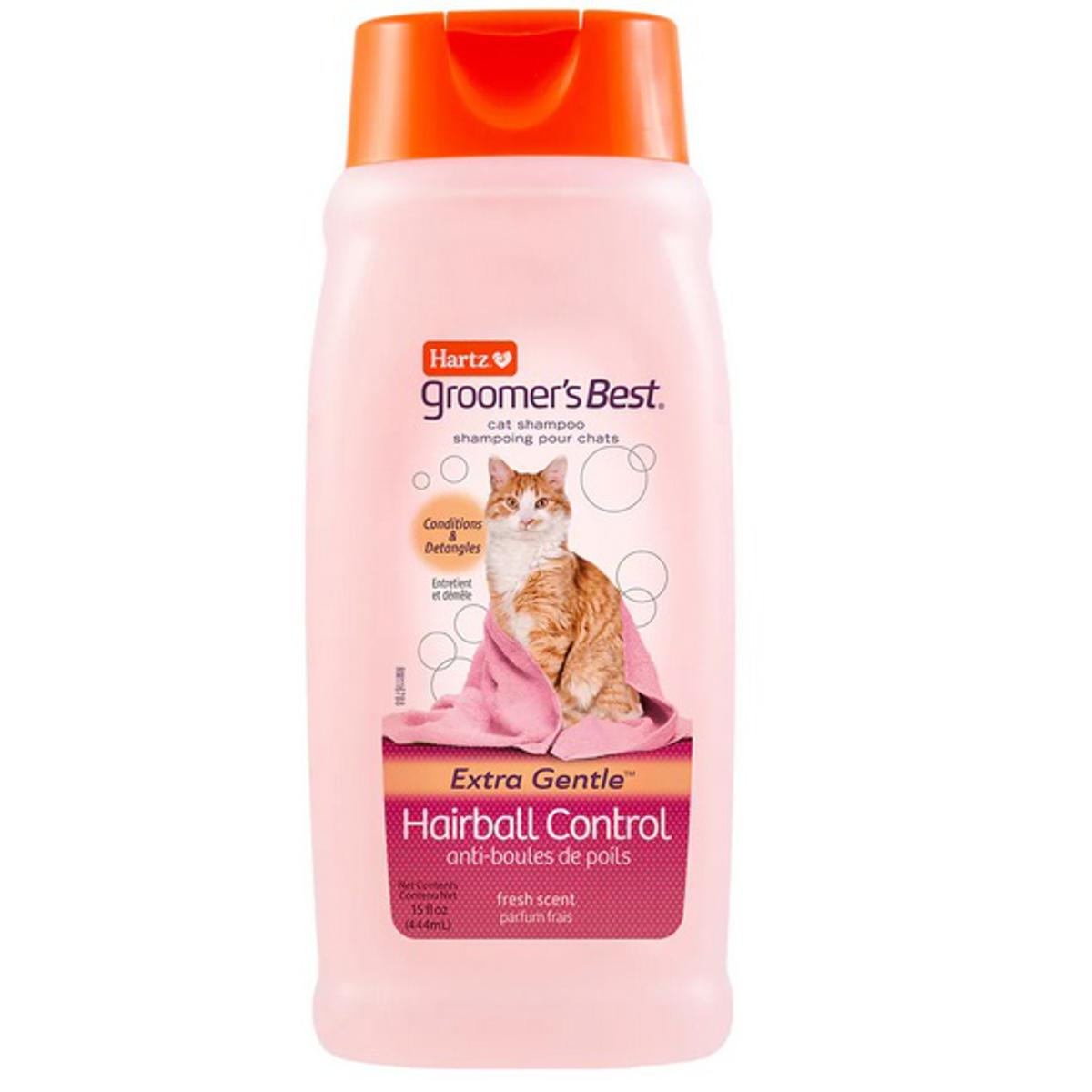 hartz cat shampoo