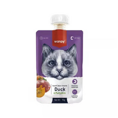 wanpy cat treats duck