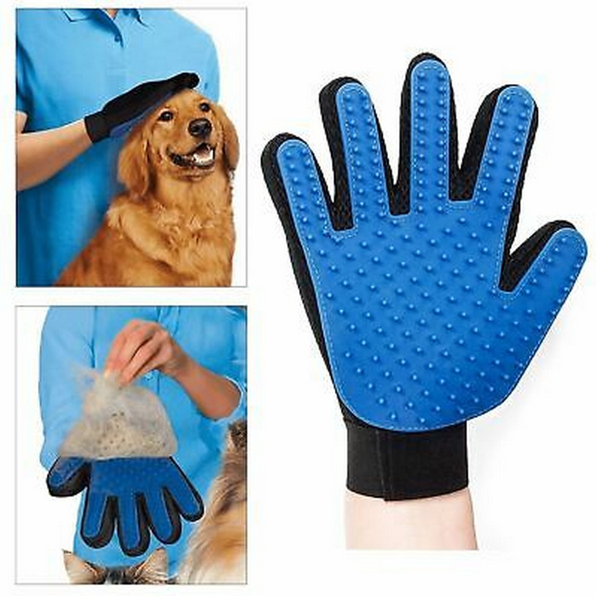 Grooming Hand Glove For Dogs And Cats - Random Colors