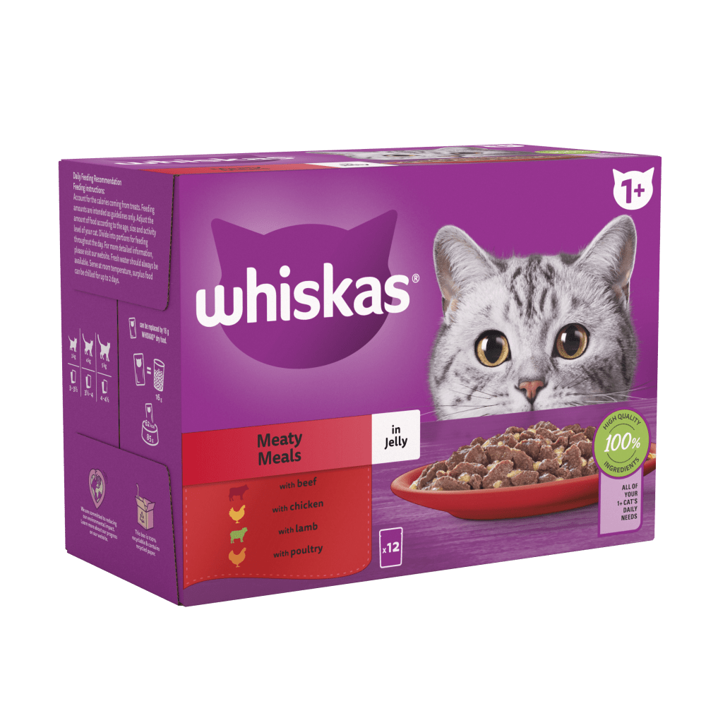 Whiskas Meaty Meals Jelly Pouches