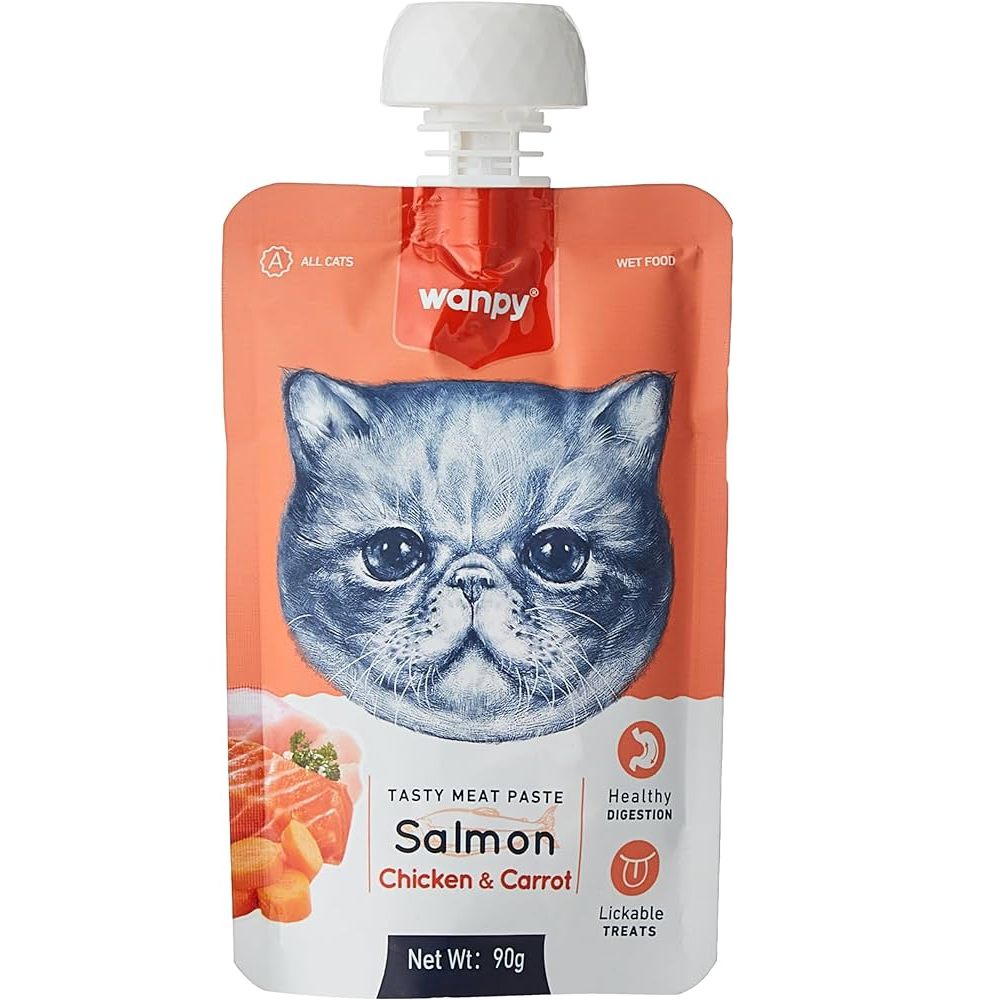 wanpy kitten treats salmon