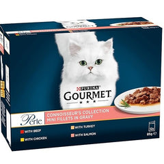 Gourmet Perle Connoisseurs Collection Gravy Wet Cat Food - (Pack Of 12x85G)