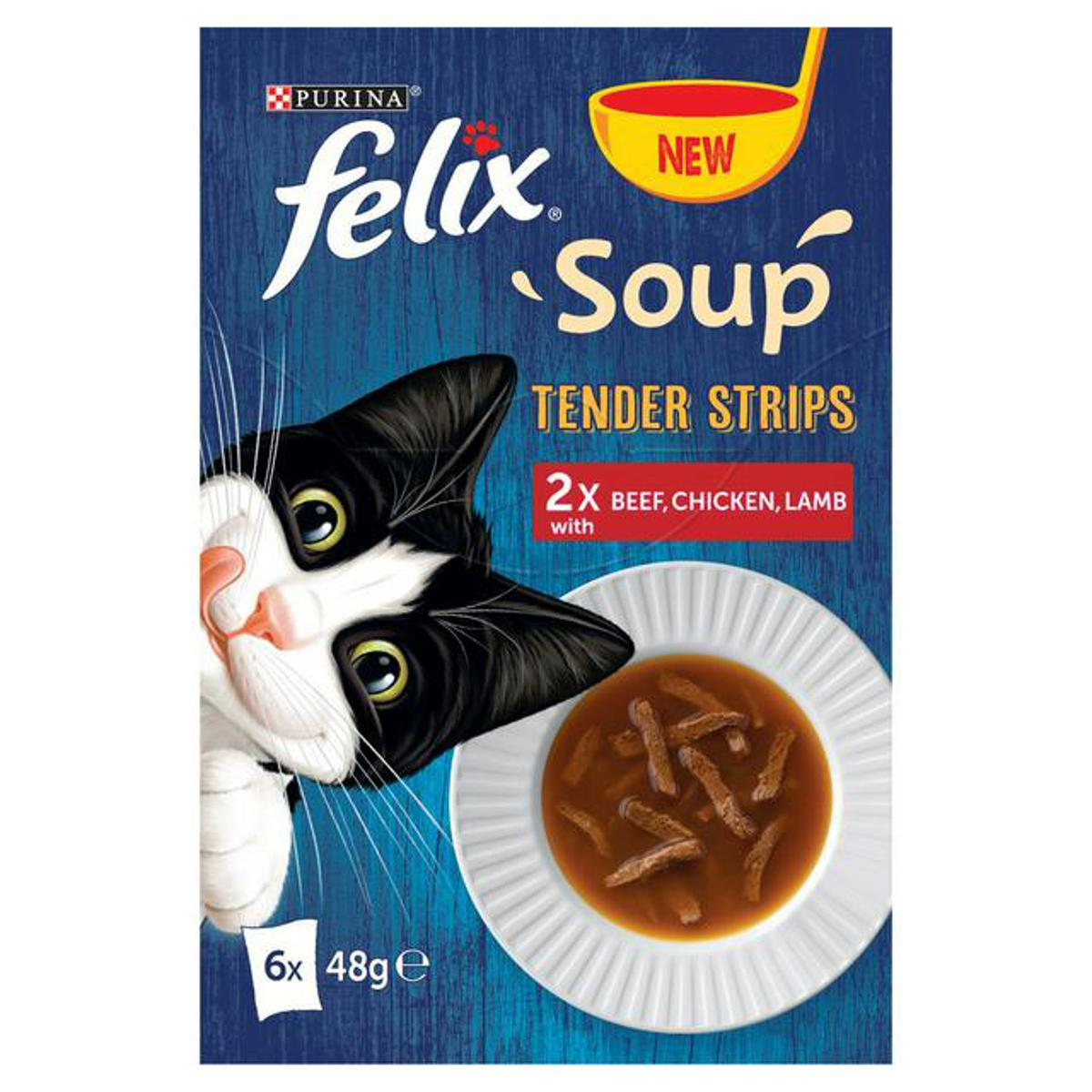 felix cat food treat chicken