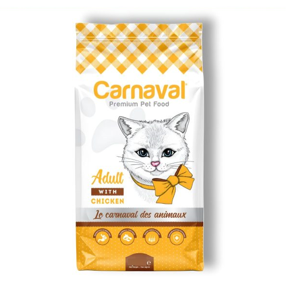 Carnaval Adult Dry Food With Chicken - 400G
