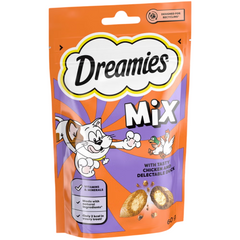 Dreamies Kitten And Adult Cat Treats With Chicken & Duck - 60G