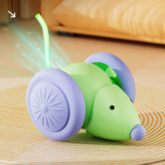 Electric Wheel Mouse Toy For Cats & Kittens - Random Colors