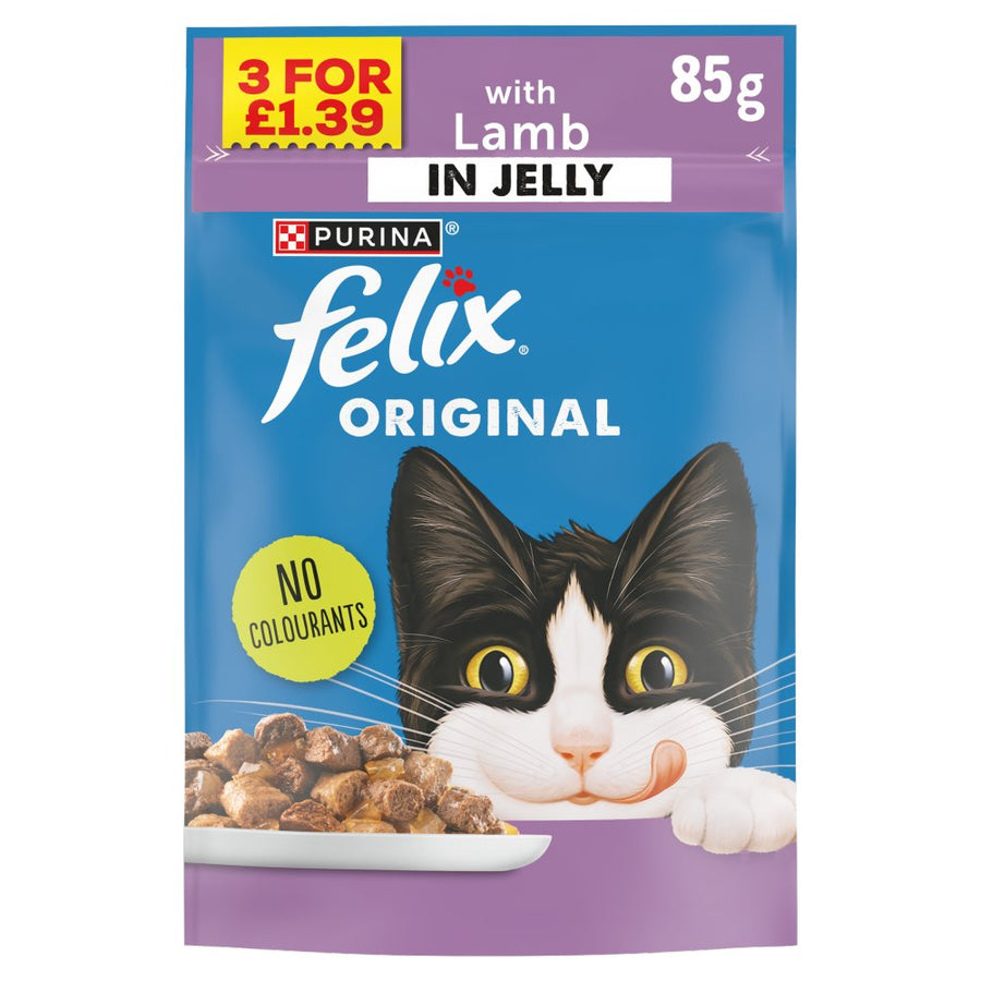 Felix Original Lamb Wet Cat Food 