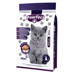 Pawfect Kitten Dry Food With Chicken - 500G