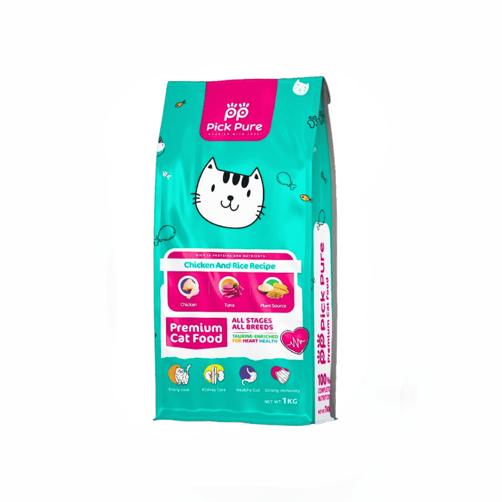 Pick Pure All Life Stages Cat & KItten Dry Food - 1Kg