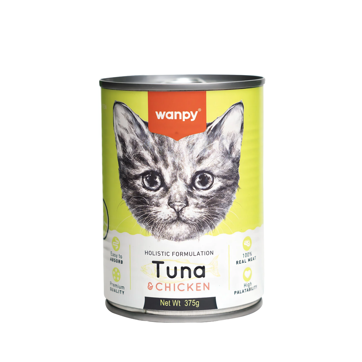 Wanpy Tuna and chicken kitten food