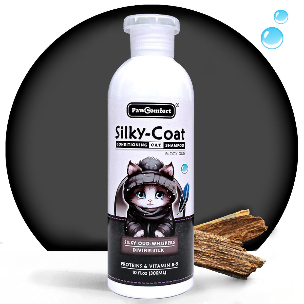 paw comfort black shampoo