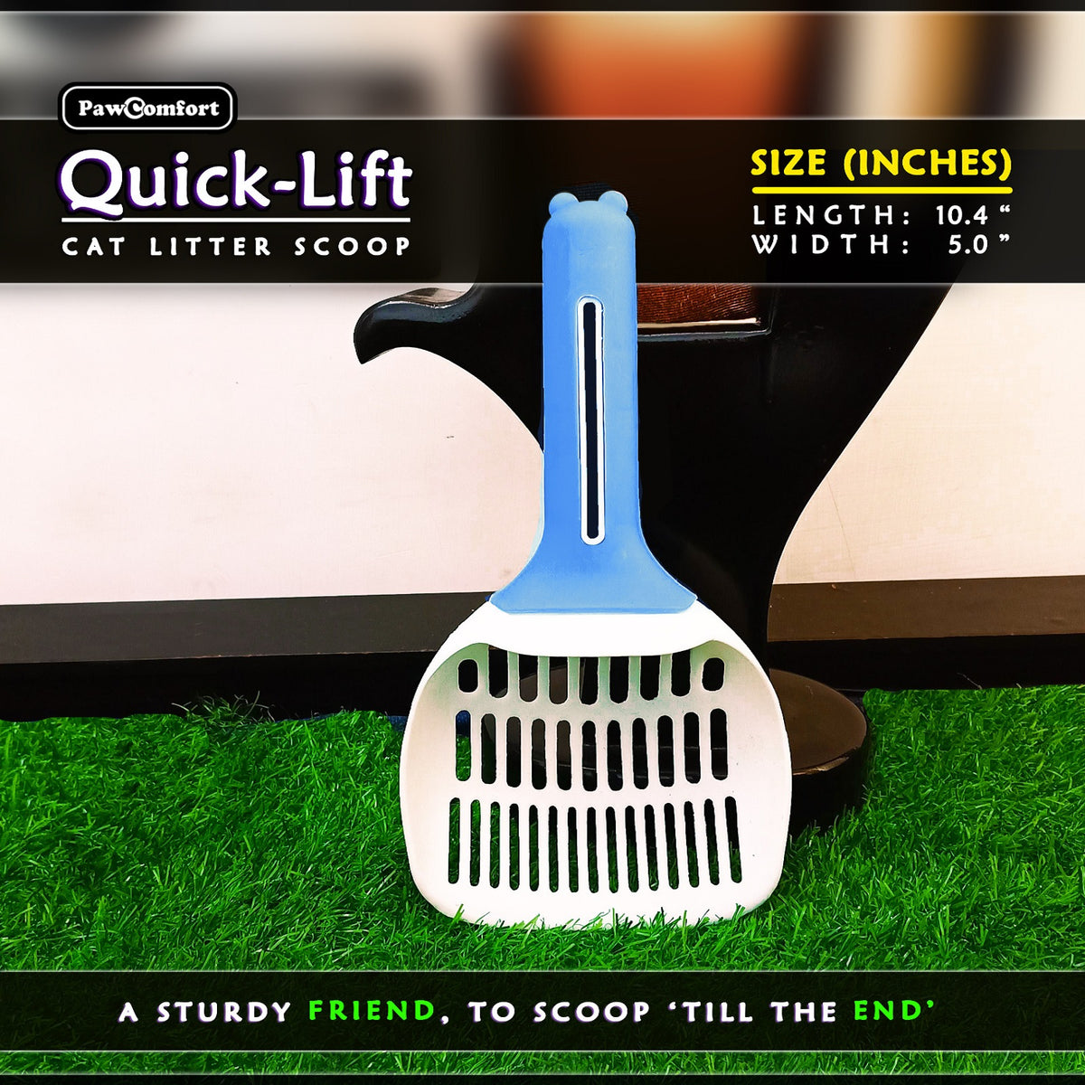 Litter Scoop For Cleaning Litter (Large) - Random Colors