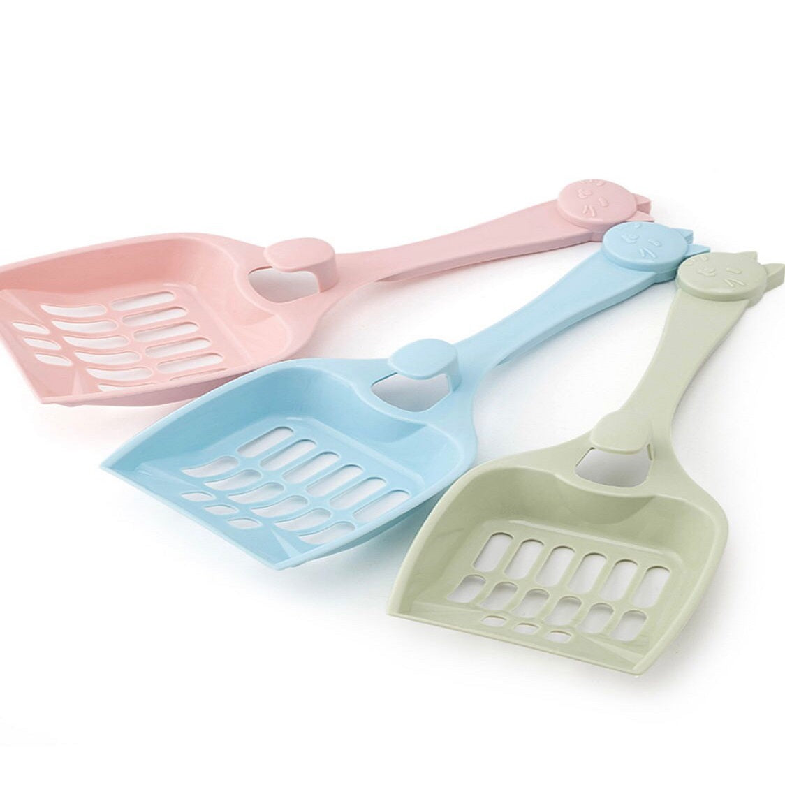 Hook Litter Scoop For Cleaning Litter (Medium) - Random Colors