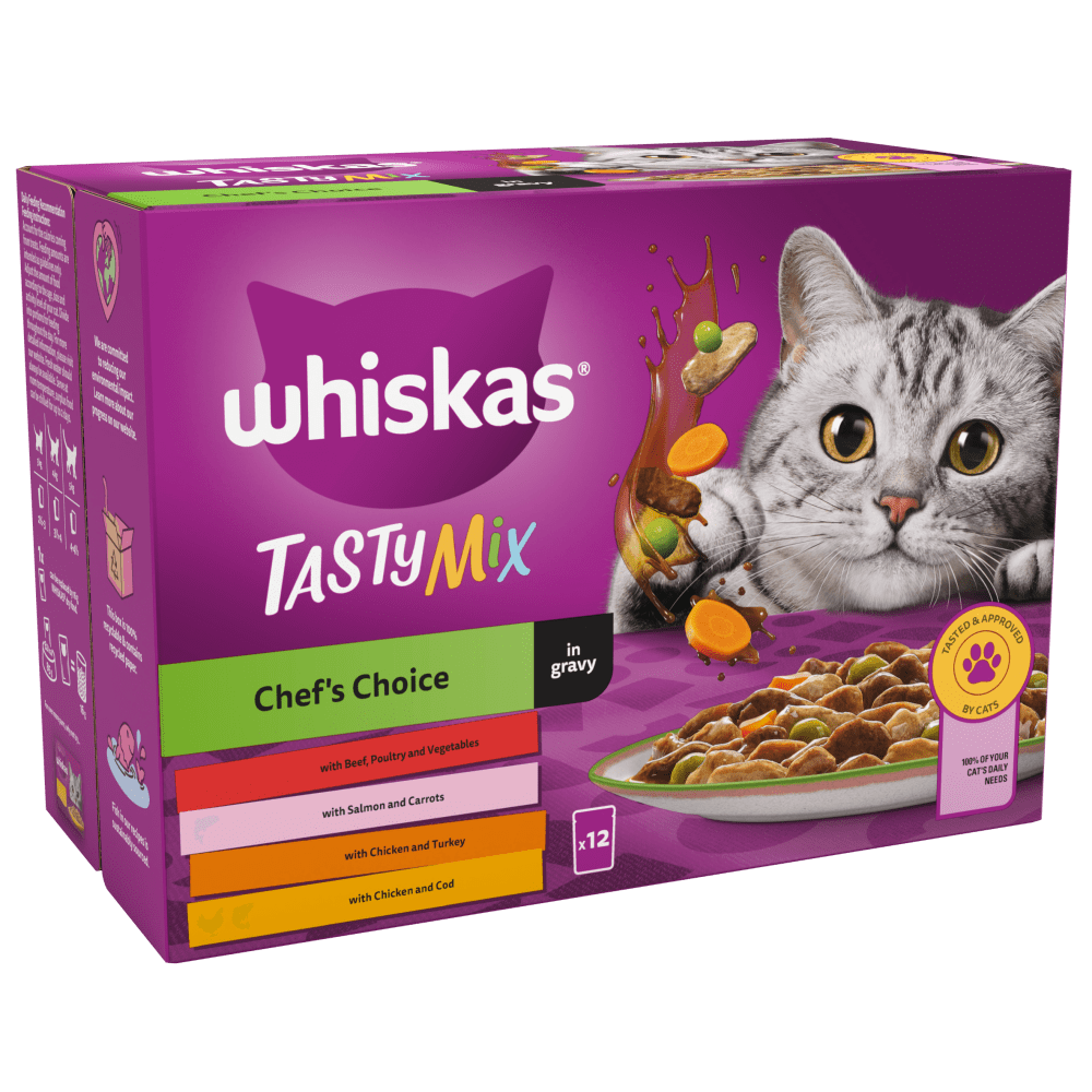 whiskas chef choice wet food