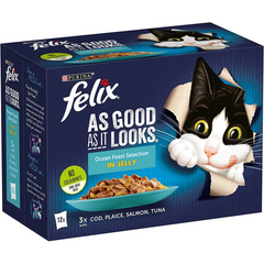 felix wet food adult