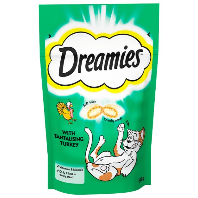 dreamies cat treats turkey