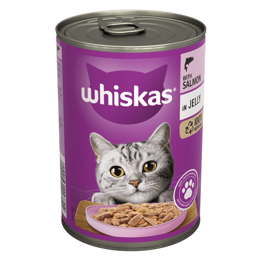 Whiskas Salmon Tin