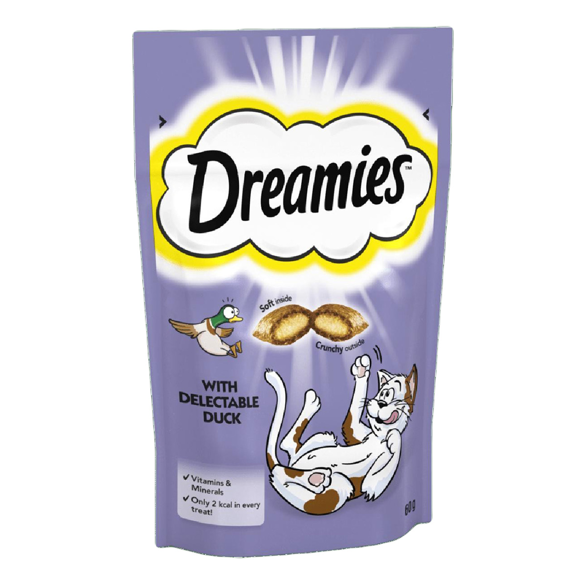 dreamies cat treats duck