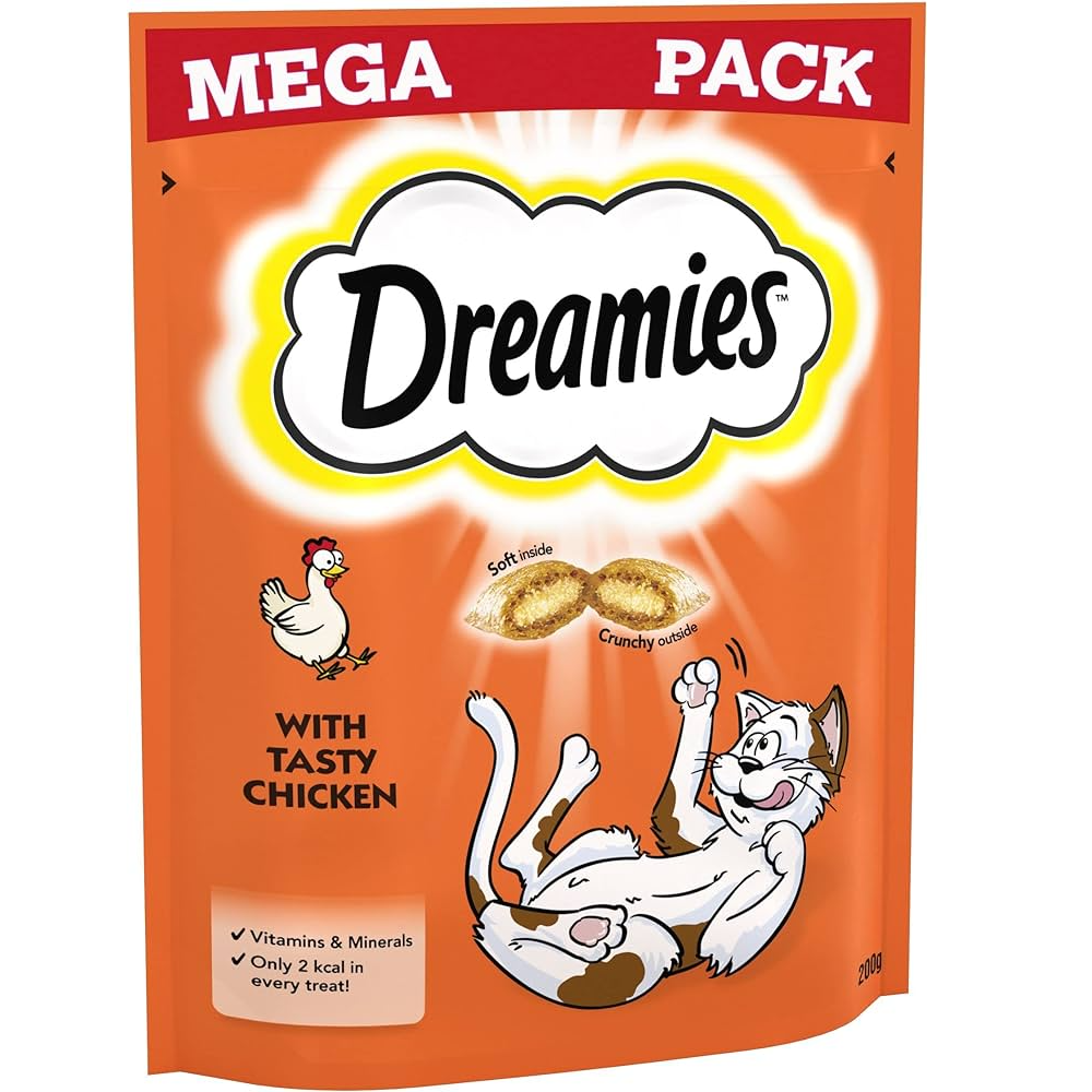 dreamies mega pack cat treats