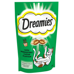 dreamies cat treats catnip