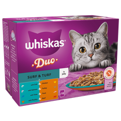 whiskas surf and turf wet food