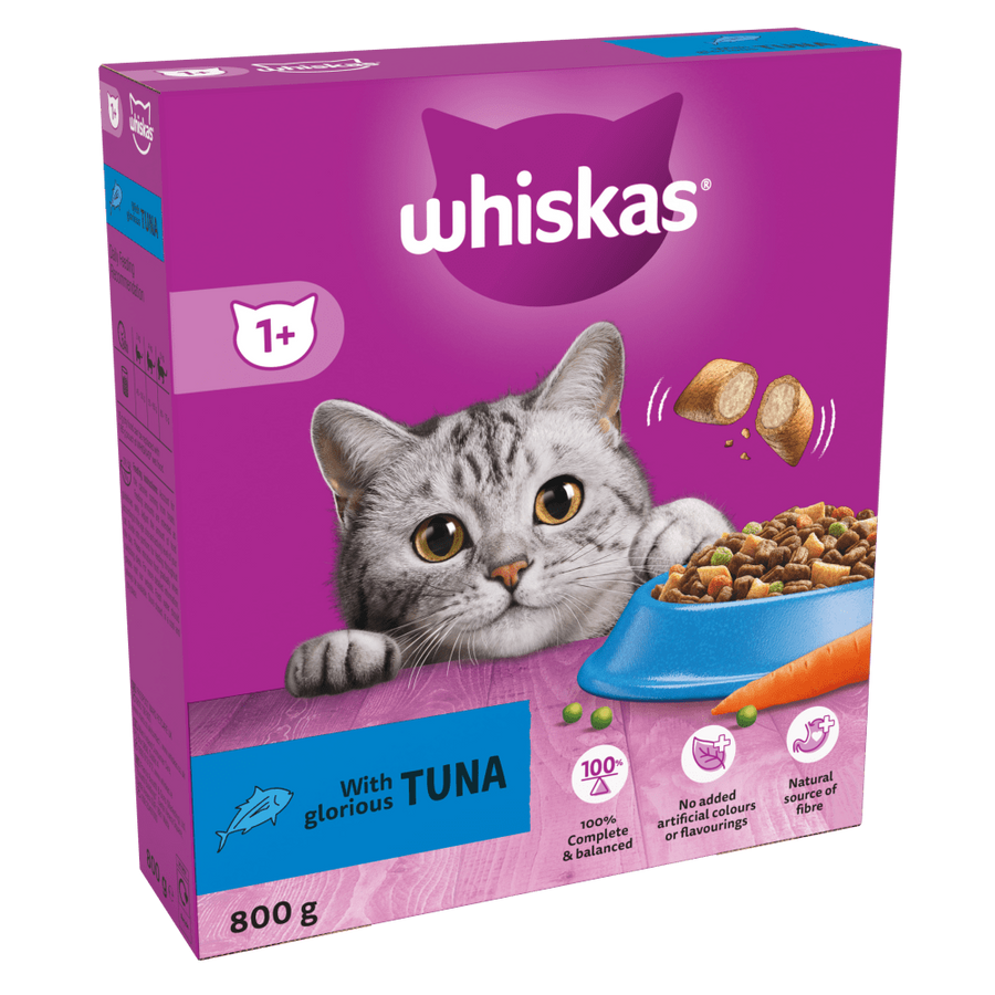 whiskas dry food tuna