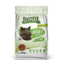 Jungle Adult Cat Food With Chicken & Fish - 1.5KG