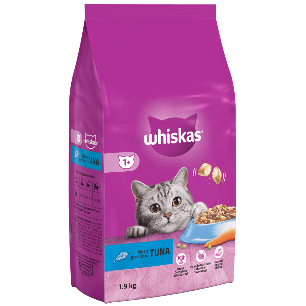 whiskas dry food tuna