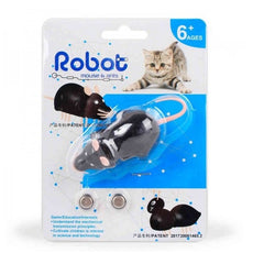 Robot Mouse Vibrating Toy For Cats & Kittens - Random Color