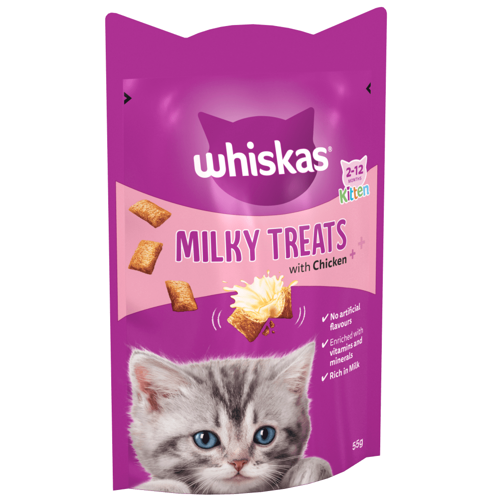 whiskas kitten milky treats